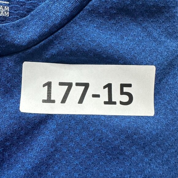 Nike Running T-Shirt Men XL Blue Reflective DRI-FIT Crew Neck Breathable AT3923 - Picture 15 of 15